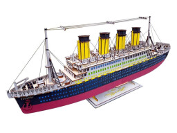 Woodcraft Dřevěné 3D puzzle Titanic